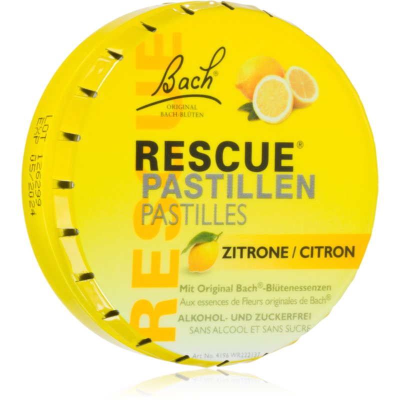 Bach® Flower Remedies RESCUE® Pastilky pastilky s rostlinnými extrakty příchuť Lemon 50 g koupíte na Notino.cz