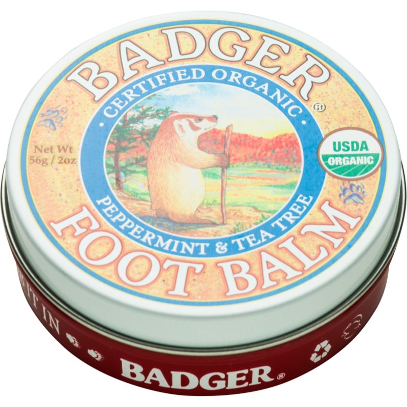 

Badger Balm зволожуючий бальзам глибокої дії для сухих та потрісканих п'яток