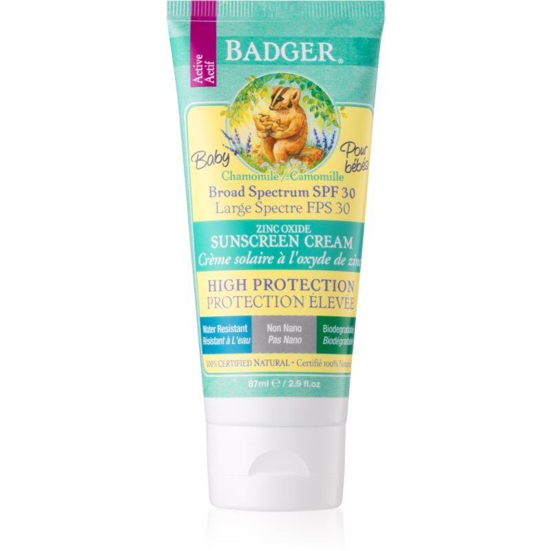 Badger Sun Protective Cream for Infants SPF 30 87 ml
