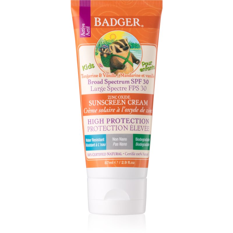 Badger Sun krema za otroke za sončenje SPF 30 87 ml