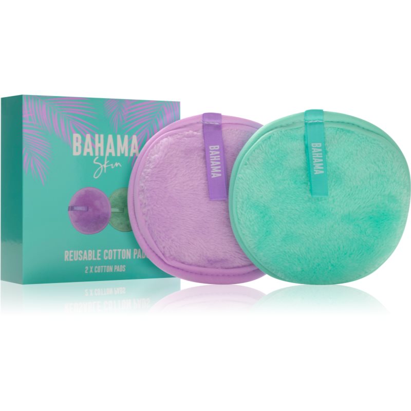 Bahama Skin Reusable Cotton Pads тампони за почистване на грим 2 бр.