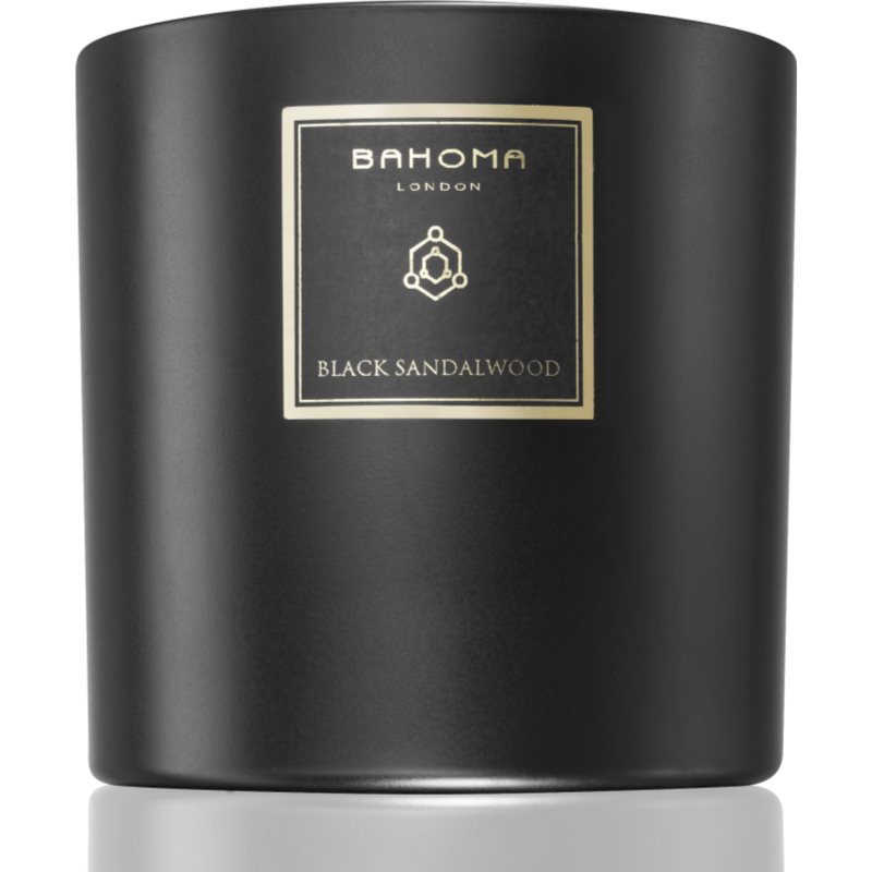 Bahoma London Obsidian Black Collection Black Sandalwood Aроматична свічка 620 гр