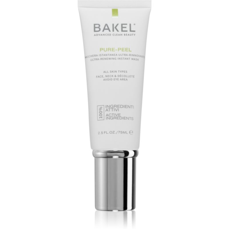 Bakel Pure-Peel поживна маска для шкіри обличчя, шиї та декольте 75 мл