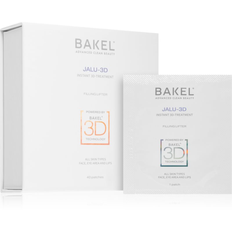 Bakel Jalu-3D ефективний догляд з гіалуроновою кислотою 40 кс