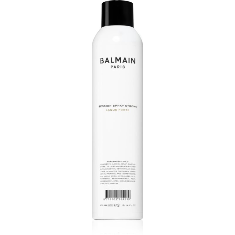 Balmain Hair Couture Session Spray Strong-hold Hairspray 300 Ml
