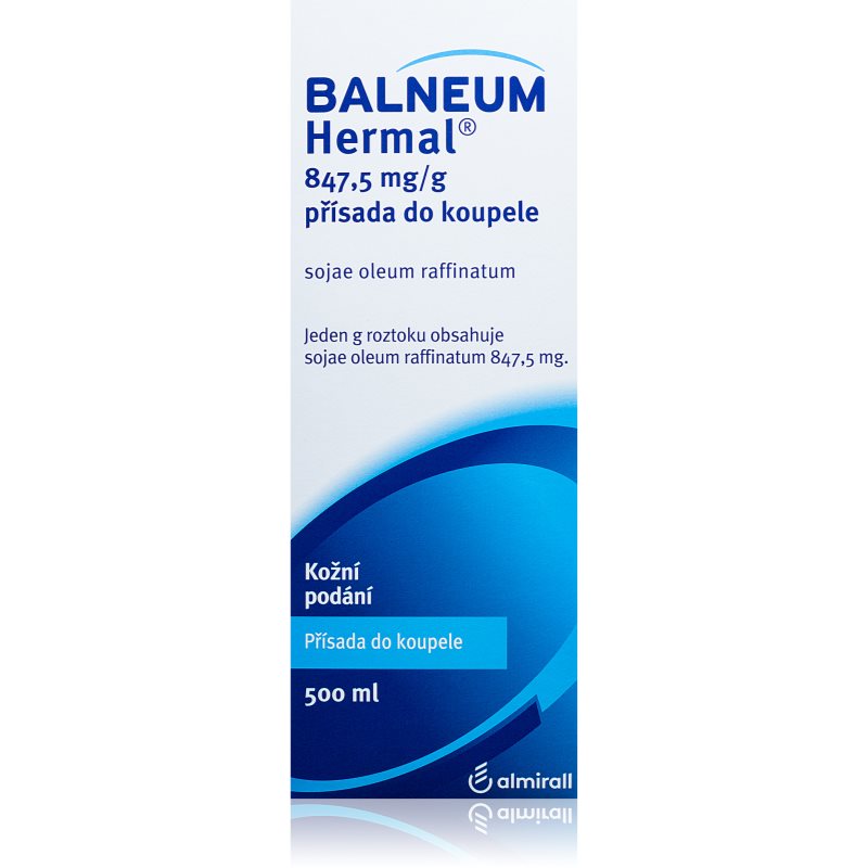 Balneum Hermal 847,5 mg/g prísada do kúpeľa pre veľmi suchú citlivú a atopickú pokožku 500 ml