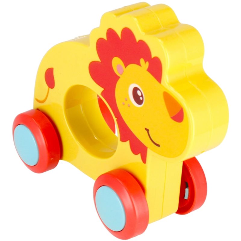 Bam-Bam Toy On Wheels іграшка-каталка на мотузці 18m+ Lion 1 кс