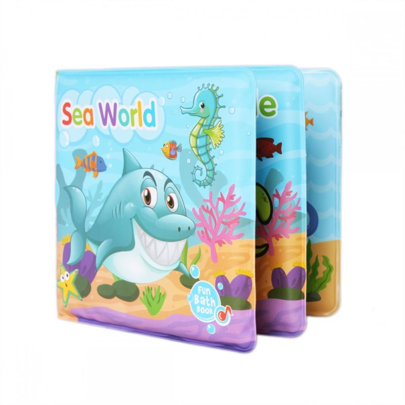 Bam-Bam Bath Book fürdési játékkönyv 6m+ Sea World 1 db