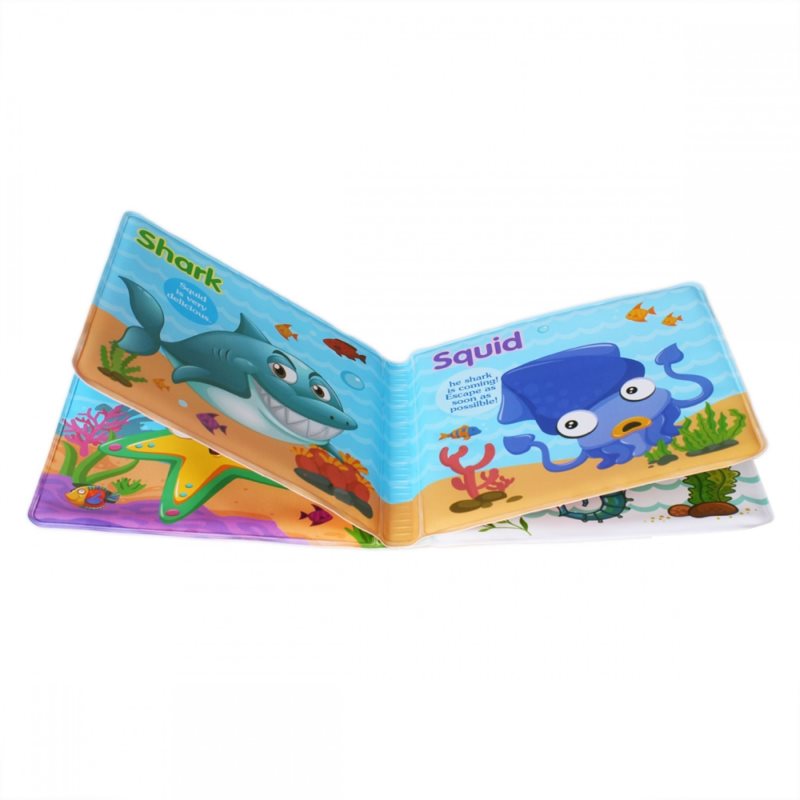 Bam-Bam Bath Book Bath Book 6m+ Sea World 1 Pc