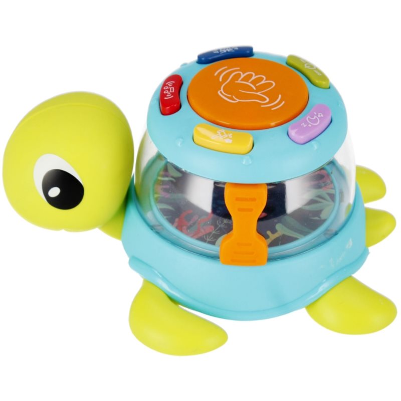 Bam-Bam Music Toy играчка за подреждане с мелодия 18m  Turtle 1 бр.