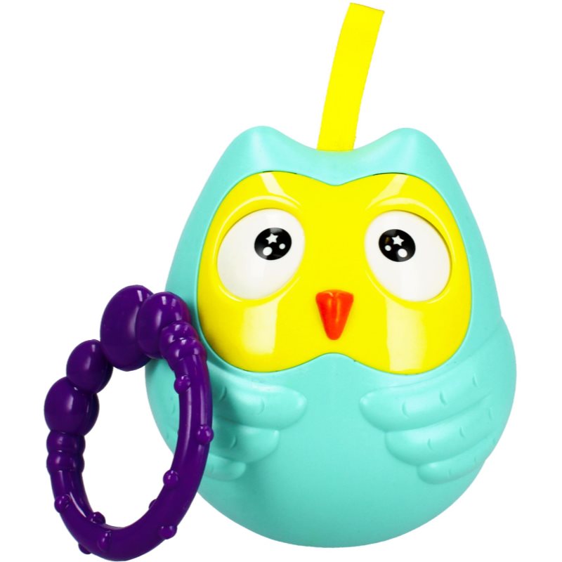 Bam-Bam Owl Roly-Poly aktivna igračka 3m  1 kom