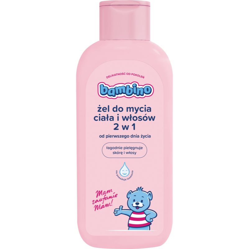 Bambino Baby Body & Hair 2-in-1 shampoo and cleansing gel for children from birth 400 ml
