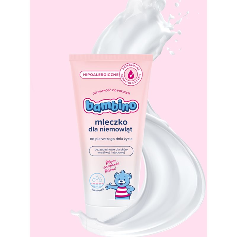 Bambino Baby Body Lotion Moisturising Body Lotion For Children From Birth 200 Ml