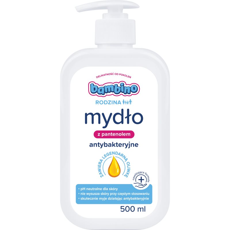 Bambino Family Antibacterial Soap čisticí tekuté mýdlo na ruce Antibacterial 500 ml