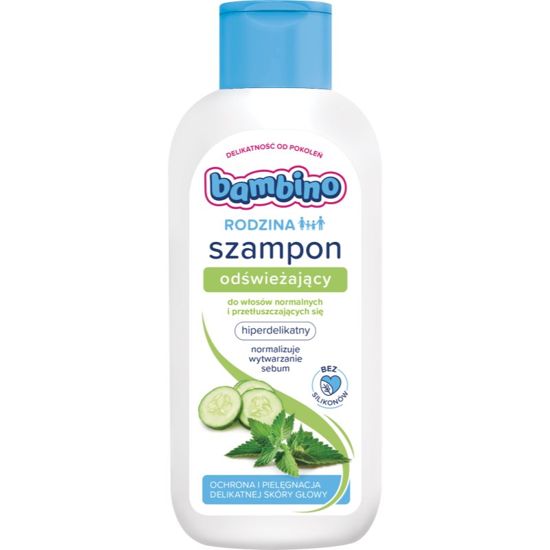 Bambino Family Refreshing Shampoo gaivinamasis šampūnas 400 ml