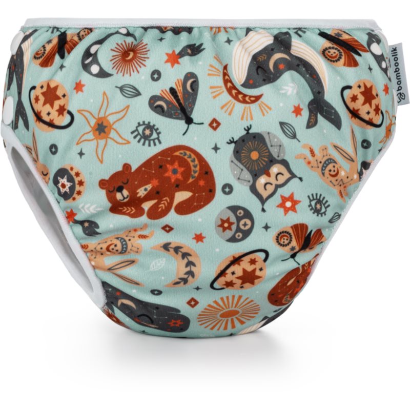 Bamboolik Swim Diapers Celestial Animals prateľné plienkové plavky veľkosť L 11-15 kg 1 ks