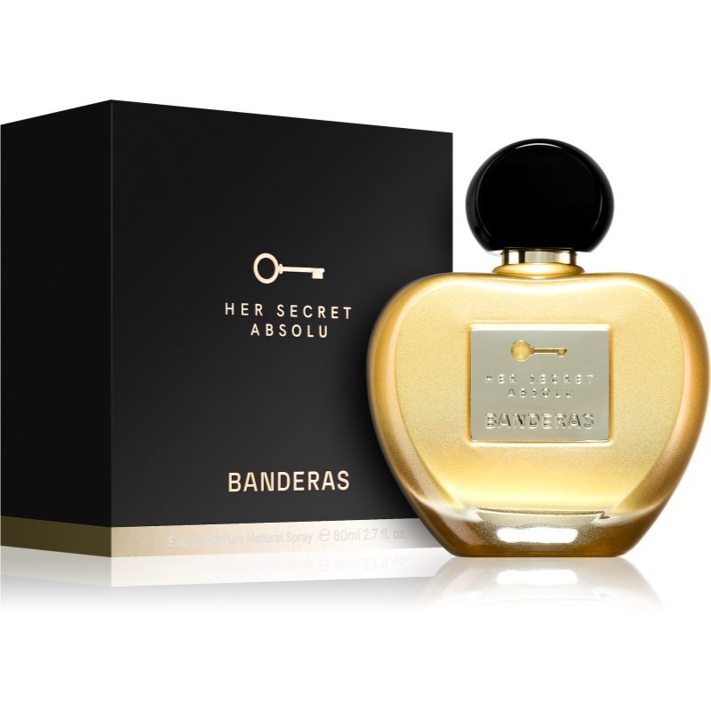 Banderas Her Secret Absolu Eau De Parfum Pour Femme 80 Ml