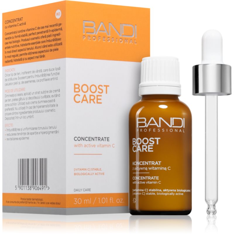 BANDI Cosmetics Boost Care озаряващ серум с витамин С 30 мл.