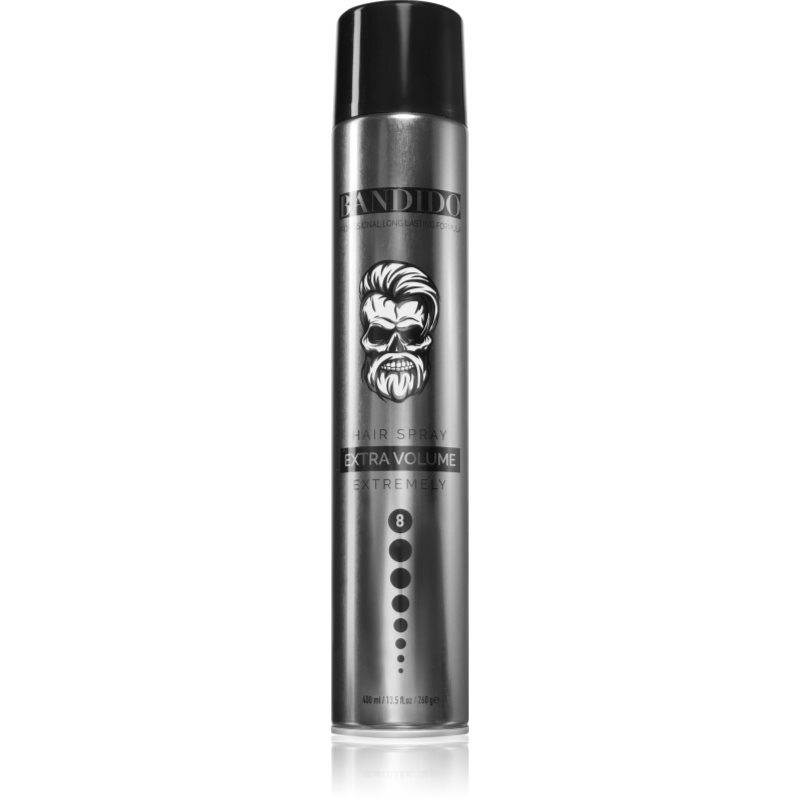 BANDIDO Hair Spray hiuslakka sävy Silver 400 ml