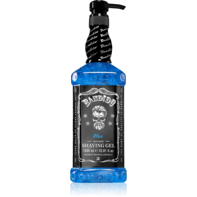 BANDIDO Shaving Gel holicí gel odstín Blue 1000 ml
