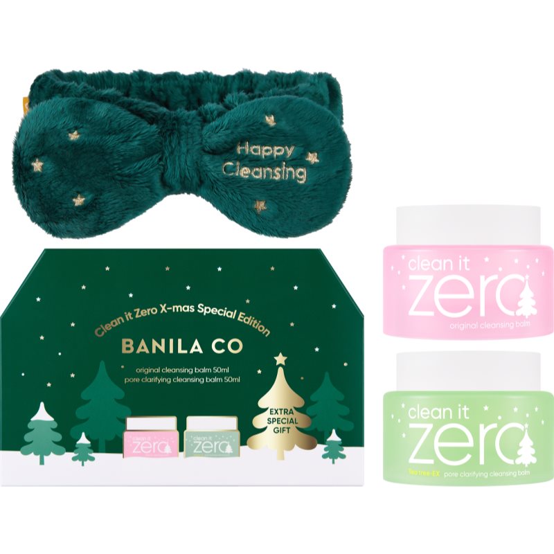 Banila Co. clean it zero X-Mas Special Edition Set coffret de Noël pour un nettoyage parfait du visage female