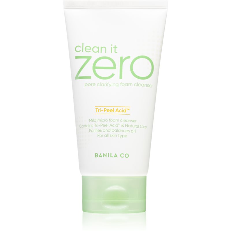 Banila Co. Clean It Zero Pore Clarifying кремова очищаюча пінка для зволоження шкіри та звуження пор 150 мл
