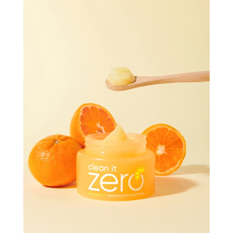 Banila Co. Clean It Zero Mandarin-C™ Brightening очищуючий бальзам для зняття макіяжу для сяючої шкіри 100 мл