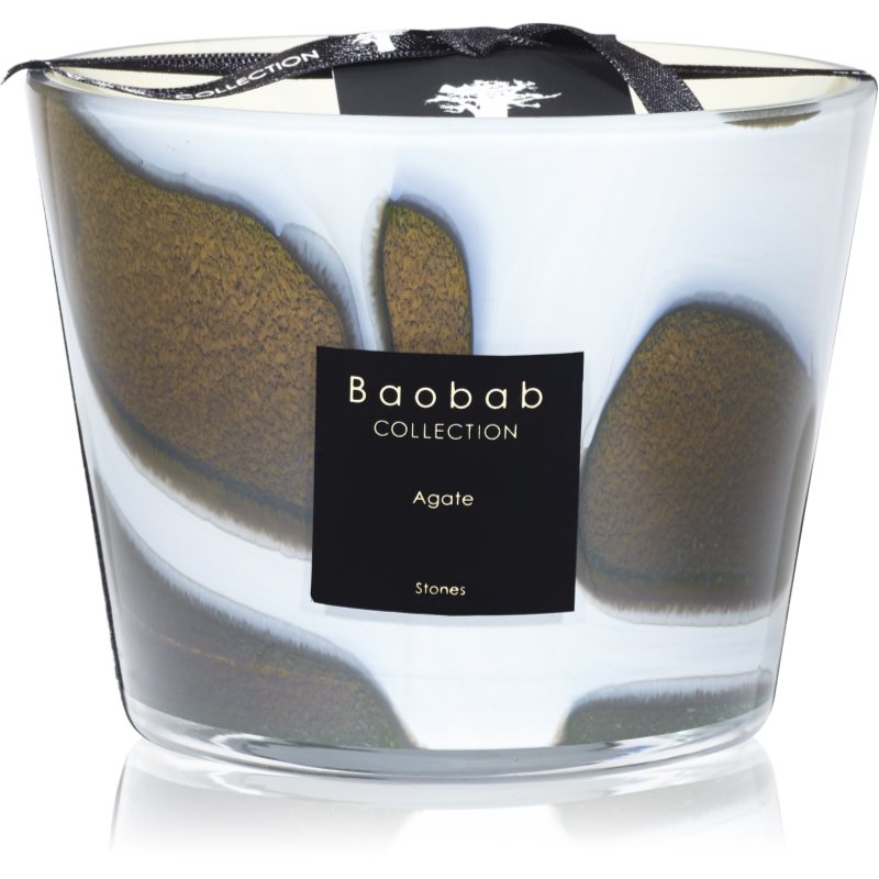 Baobab Stones Agate Twins kvapioji žvakė 10 cm