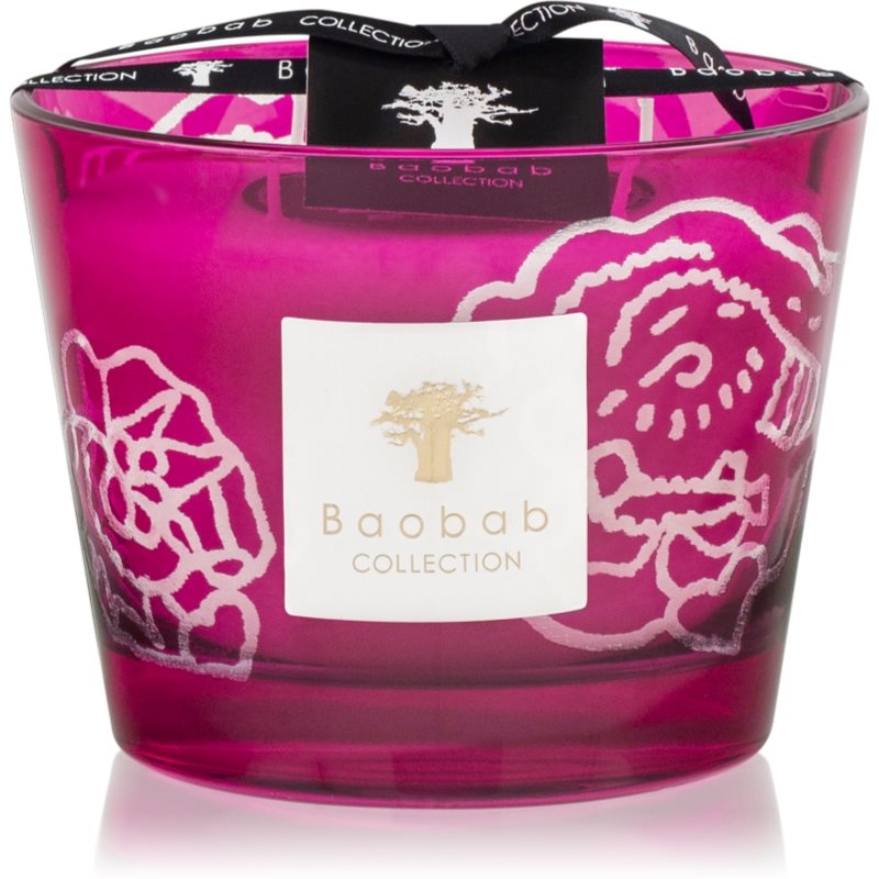 Baobab Collection Collectible Roses Burgundy scented candle 10 cm
