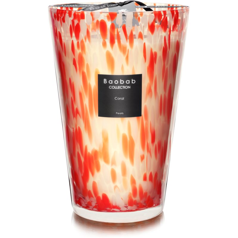 Baobab Collection Pearls Coral Scented Candle 35 Cm
