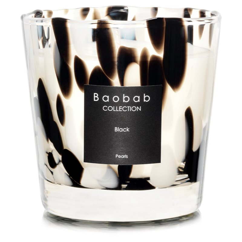 Baobab Collection Pearls Black Scented Candle 6.5 Cm