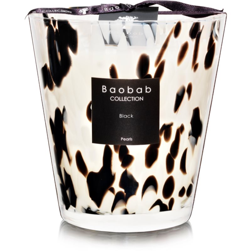 Baobab Pearls Black kvapioji žvakė 16 cm