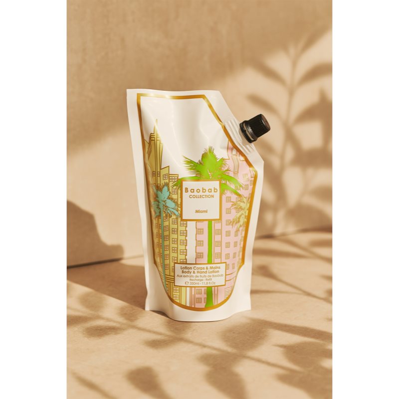 Baobab Collection Body Wellness Miami косметичне молочко для рук та тіла змінне наповнення 350 мл