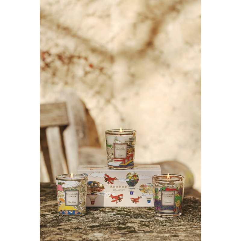 Baobab Collection Trio Travel Candles vonná svíčka dárková sada (obrázek 3)