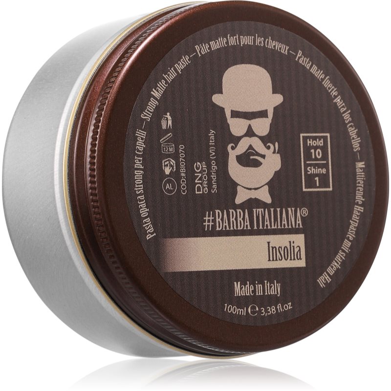 Barba Italiana Insolia stylingová pasta pro velmi silnou fixaci 100 ml