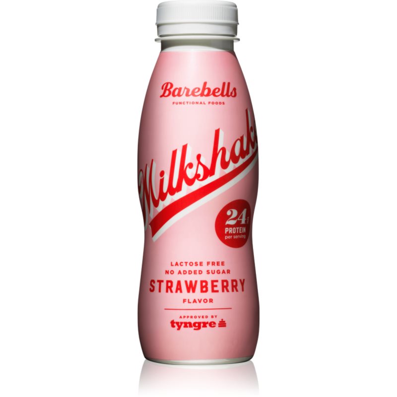 Barebells Milkshake proteínový mliečny nápoj príchuť Strawberry 330 ml