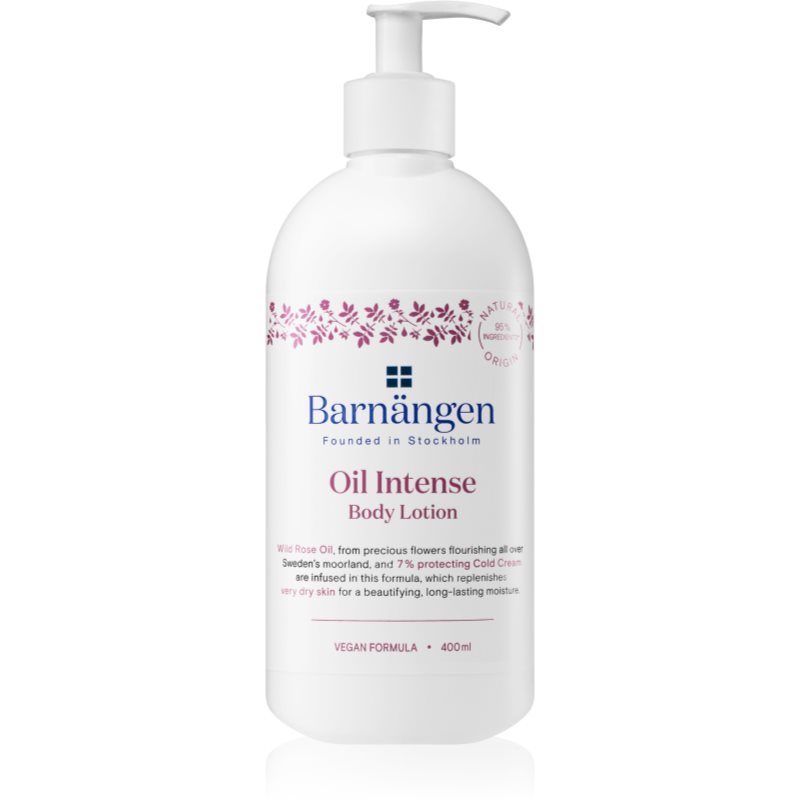 E-shop Barnängen Oil Intense hydratační tělové mléko 400 ml
