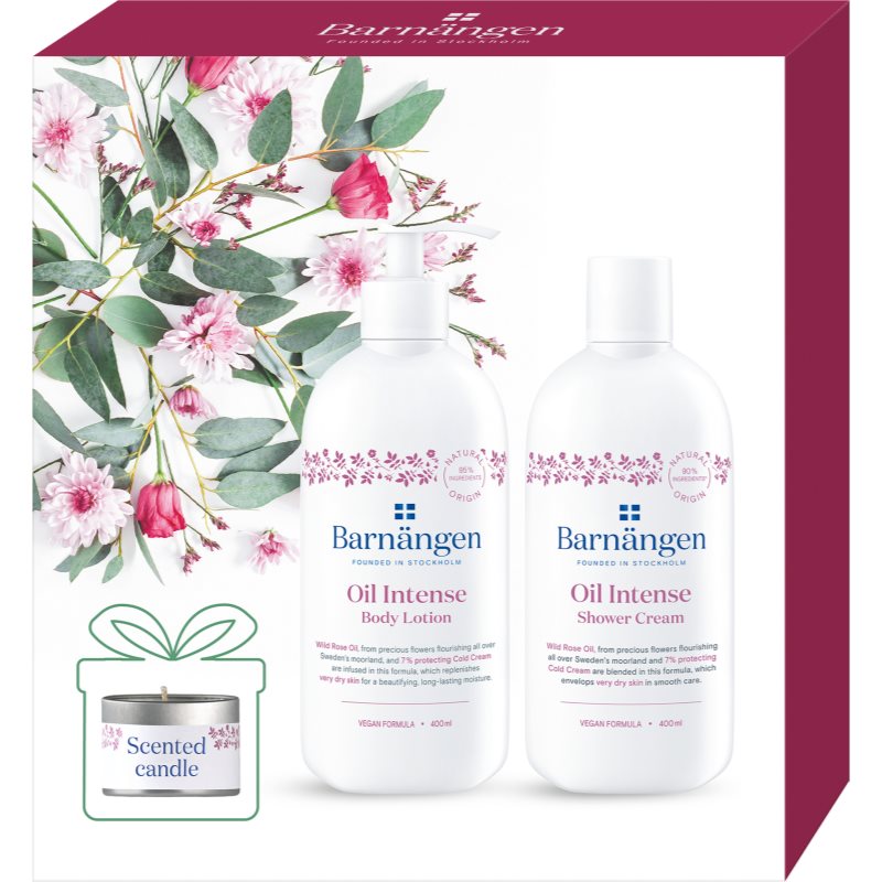 Barnängen Oil Intense Gift Set With Rose Fragrance