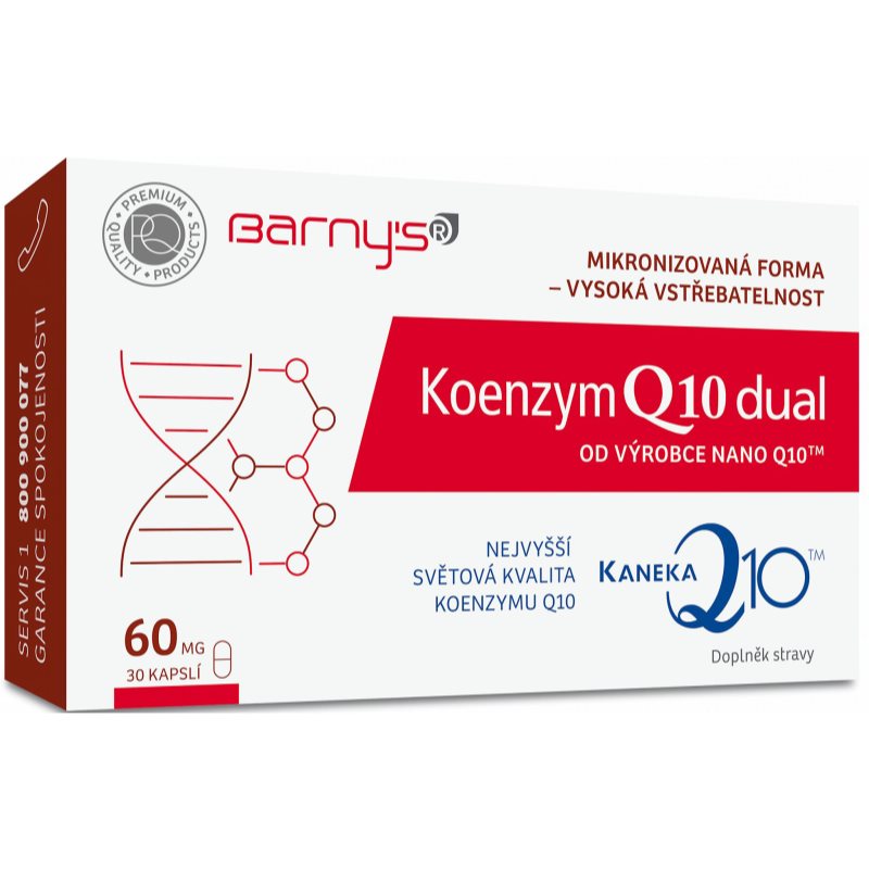 Barny's Koenzym Q10 kapsuly na podporu krvného obehu a kognitívnych funkcií 30 cps kúpite na Notino.sk