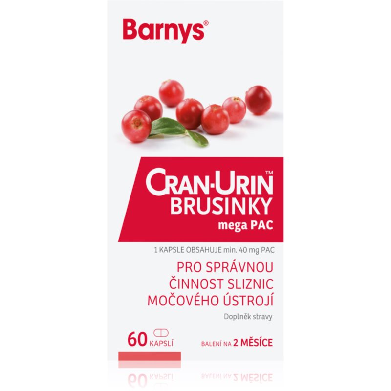 Barny's Cran-Urin kapsuly pre zdravie močových ciest 60 cps kúpite na Notino.sk