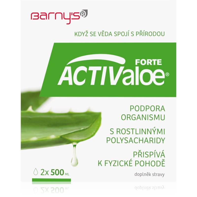 Barnys ACTIValoe lékárenská aloe 2x500ml koupíte na Notino.cz