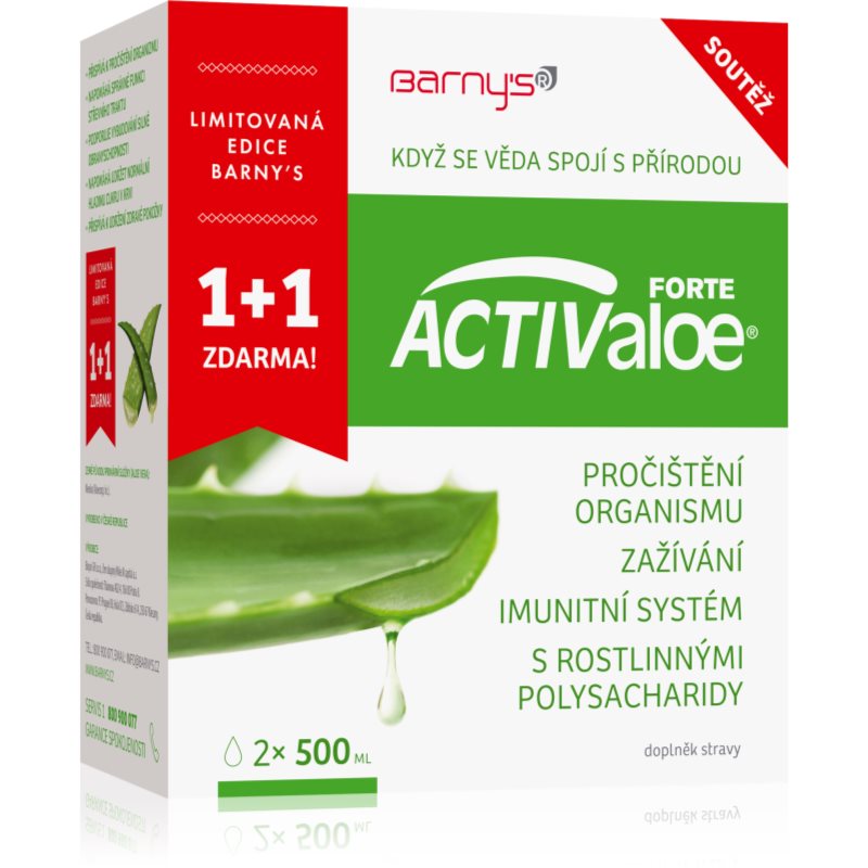Barnys ACTIValoe FORTE 2x500ml limitovaná edice koupíte na Notino.cz