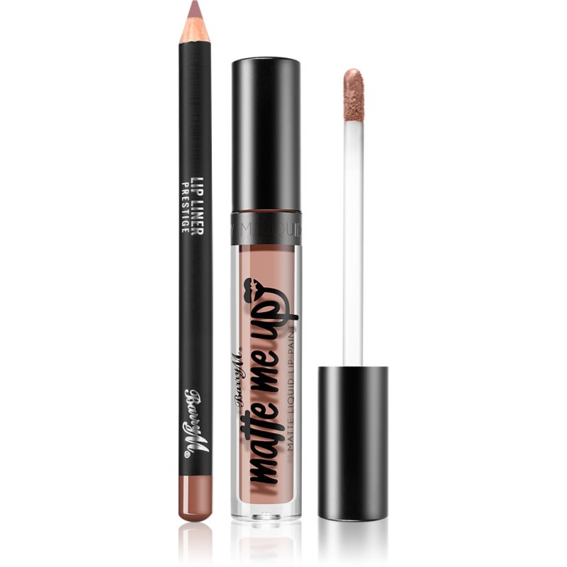 

Barry M Matte Me Up матуючий набір для губ відтінок Go To