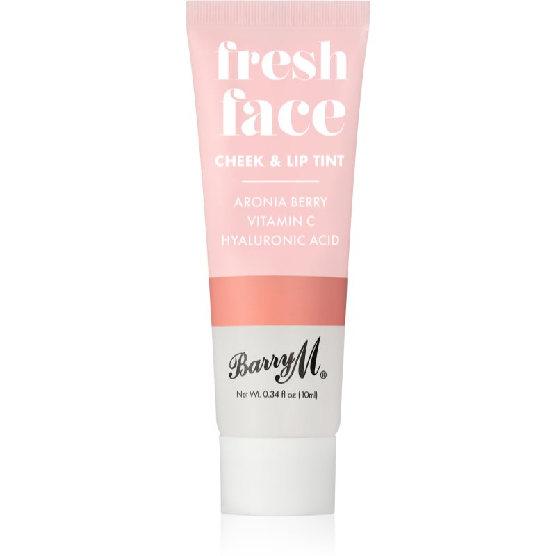 Barry M Fresh Face рідкі рум'яна та блиск для губ відтінок Peach Glow 10 мл