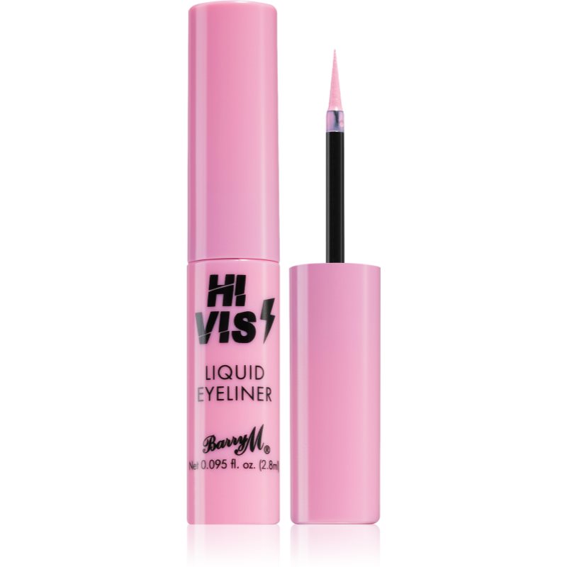 Barry M Hi Vis Neon Flüssige Eyeliner Farbton Pink 2,8 ml