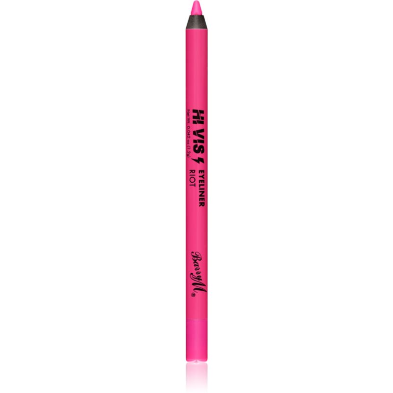 Barry M Hi Vis Neon vodoodporni svinčnik za oči odtenek Riot 1,2 g
