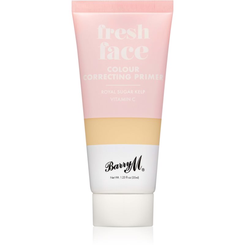 Barry M Fresh Face Colour Correcting Primer 35 ml podklad pod make-up pre ženy Yellow