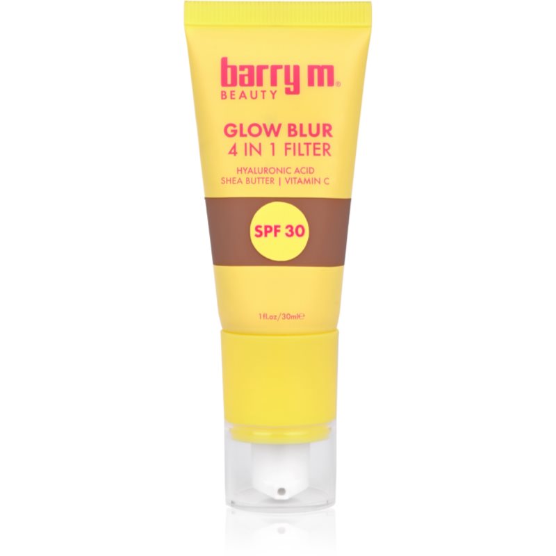 Barry M Glow Blur rozjasňující báze SPF 30 odstín Deep 30 ml