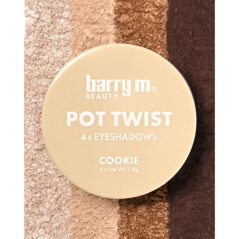 Barry M Pot Twist krémové oční stíny odstín Cookie 4x1.8 g (obrázek 5)