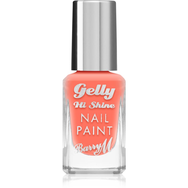 E-shop Barry M Gelly Hi Shine lak na nehty odstín Pink Grapefruit 10 ml